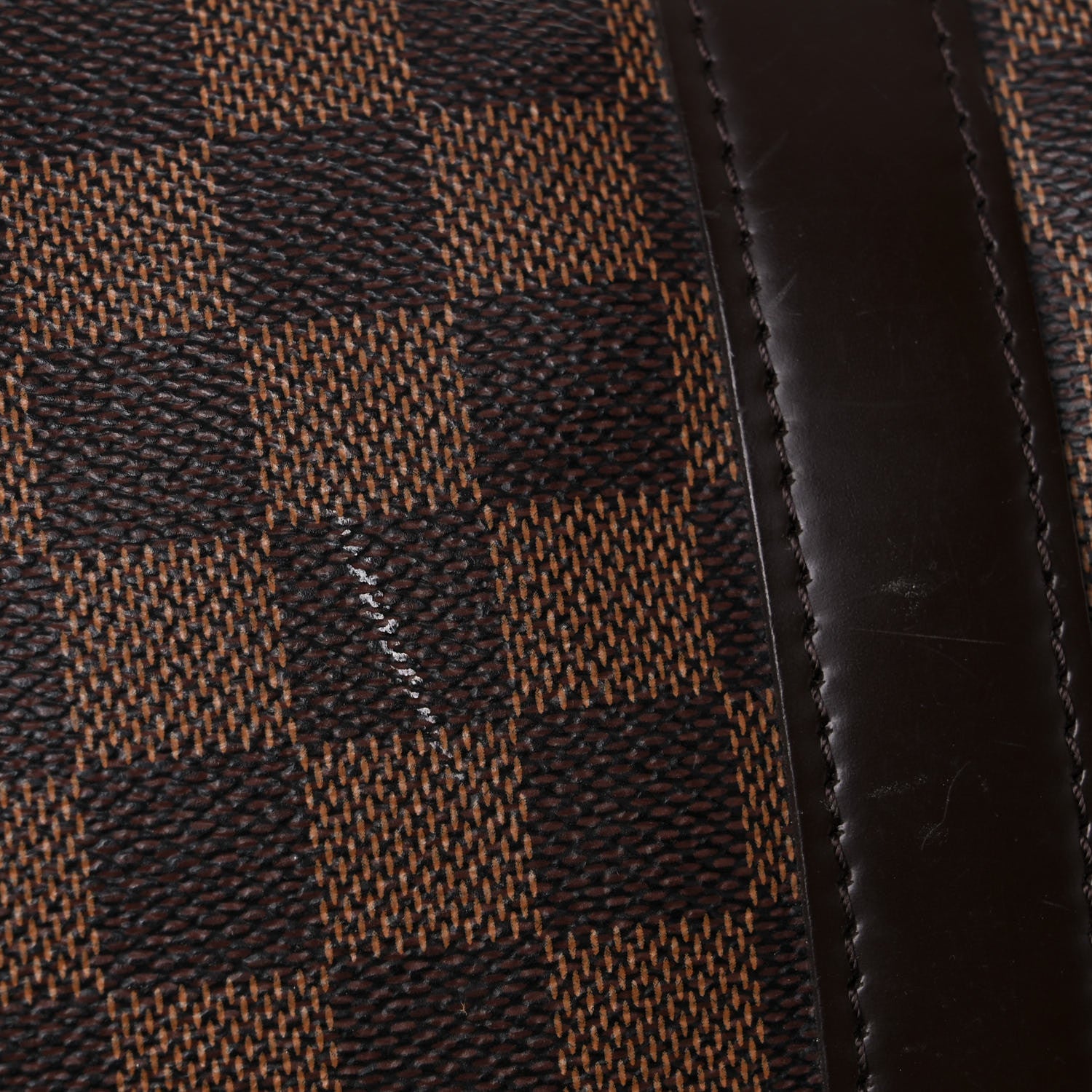Louis Vuitton Damier Ebene Keepall Bandouliere 45 17 of 28