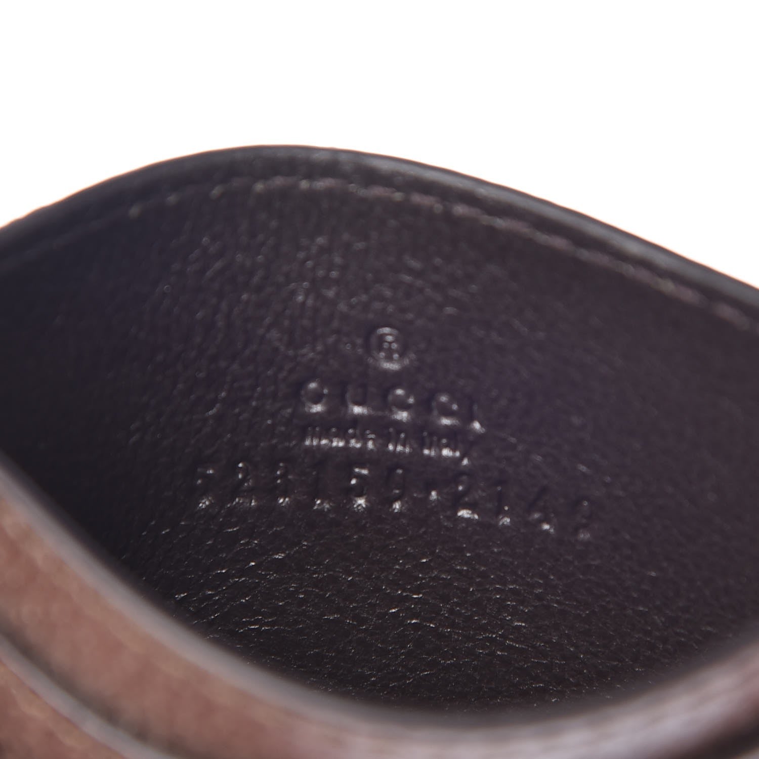Gucci GG Supreme Monogram Ophidia Card Holder Brown 6 of 7