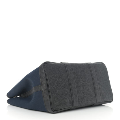 Hermes Toile Negonda Garden Party 30 TPM Bleu Marine Black 4 of 12
