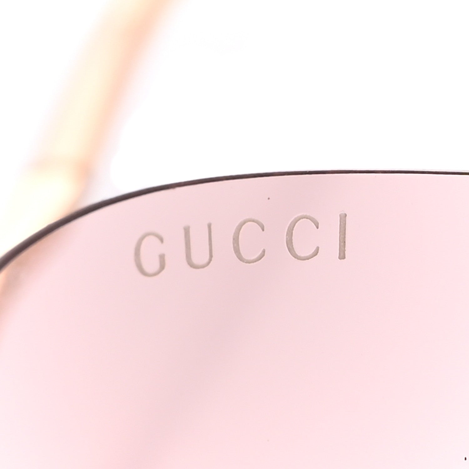 Gucci Metal Mask Shaped Frame Sunglasses GG1560S Pink 7 of 8