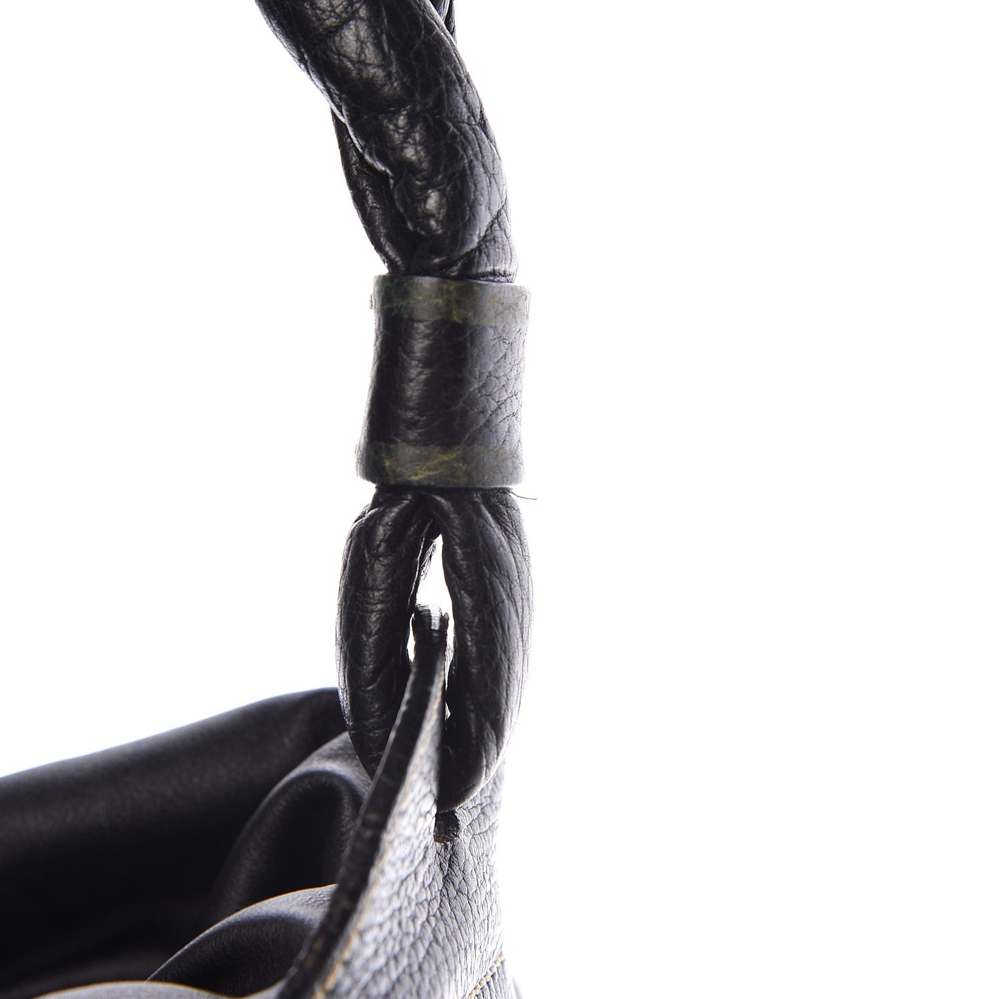 Vitello Palazzo Bucket Bag Black