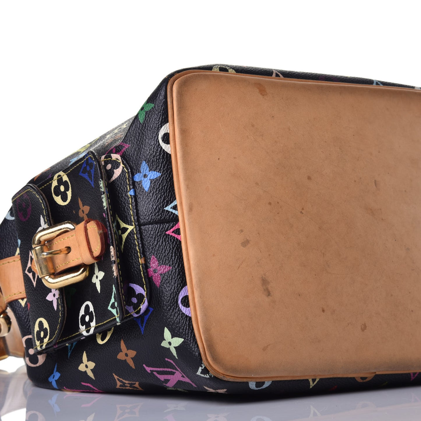 Monogram Multicolor Petit Noe Black