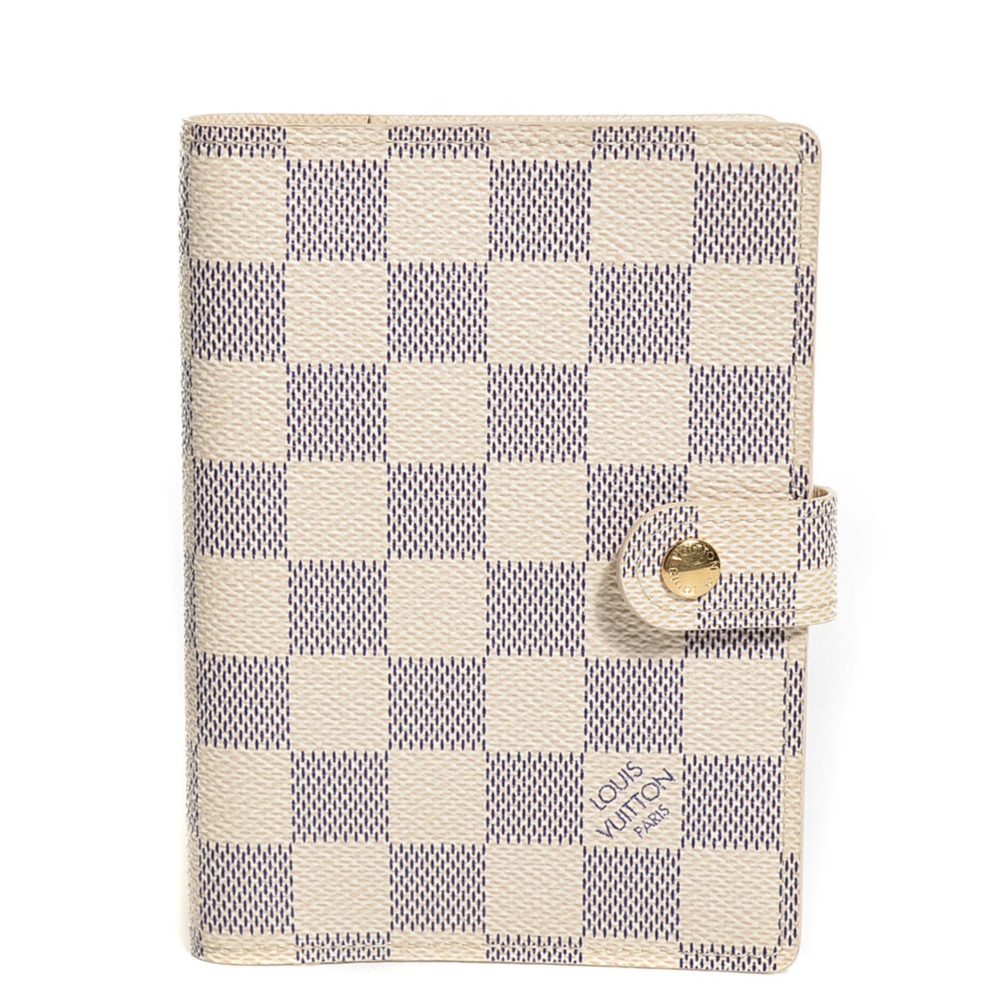 Damier Azur Small Ring Agenda Cover