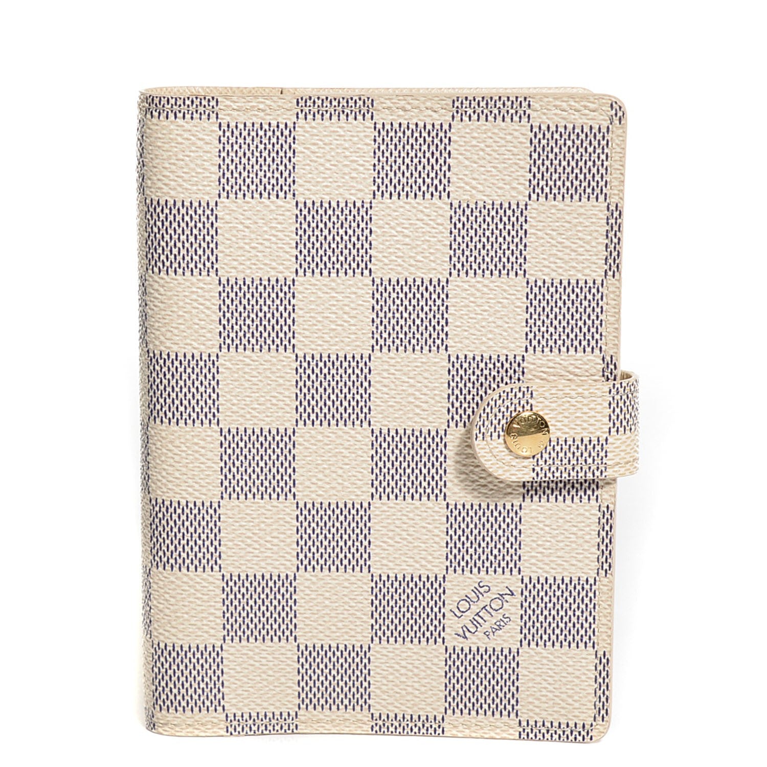 Louis Vuitton Damier Azur Small Ring Agenda Cover 1 of 7