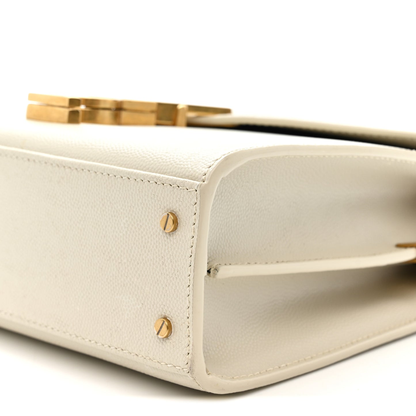 Grain de Poudre Mini Classic Monogram Cassandra Top Handle Crema Soft