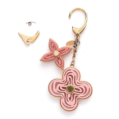 Louis Vuitton Resin Naif Bag Charm Rose 1 of 3