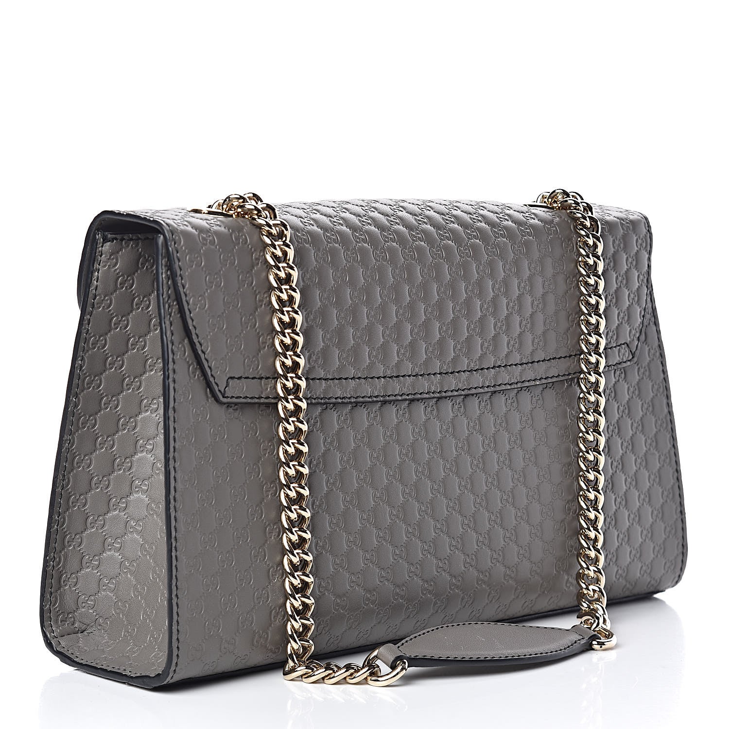 Gucci Soft Microguccissima Medium Emily Chain Shoulder Bag Loess 3 of 15