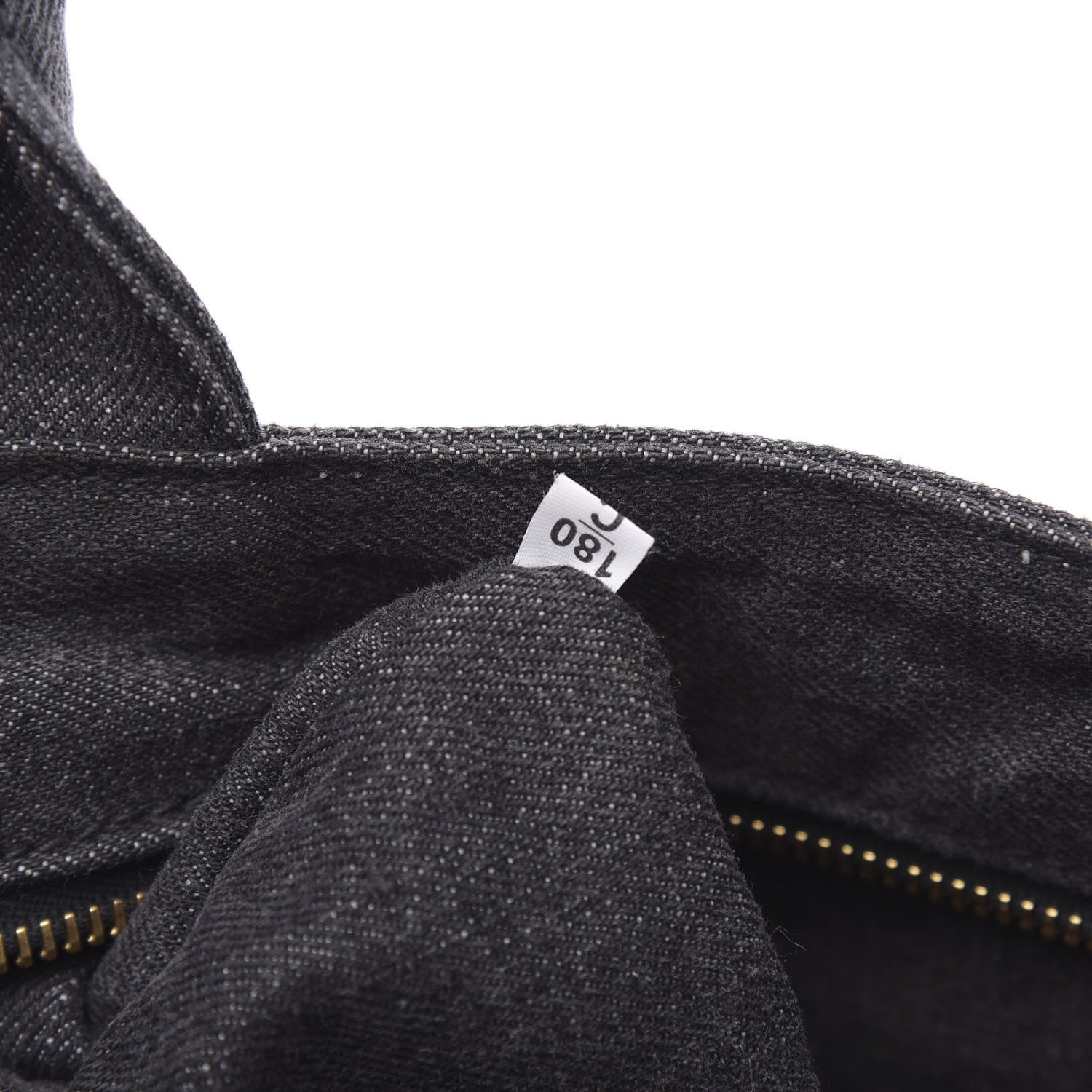 Prada Denim Robot Tote Bag Black 8 of 13