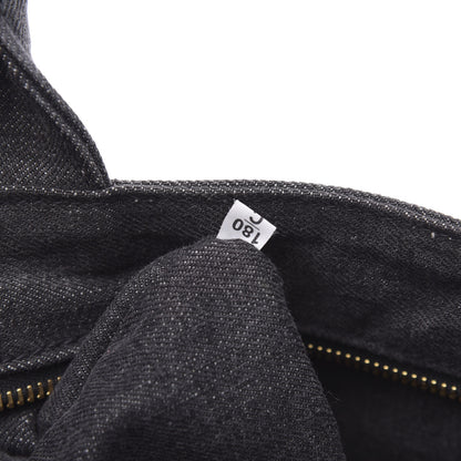 Prada Denim Robot Tote Bag Black 8 of 13