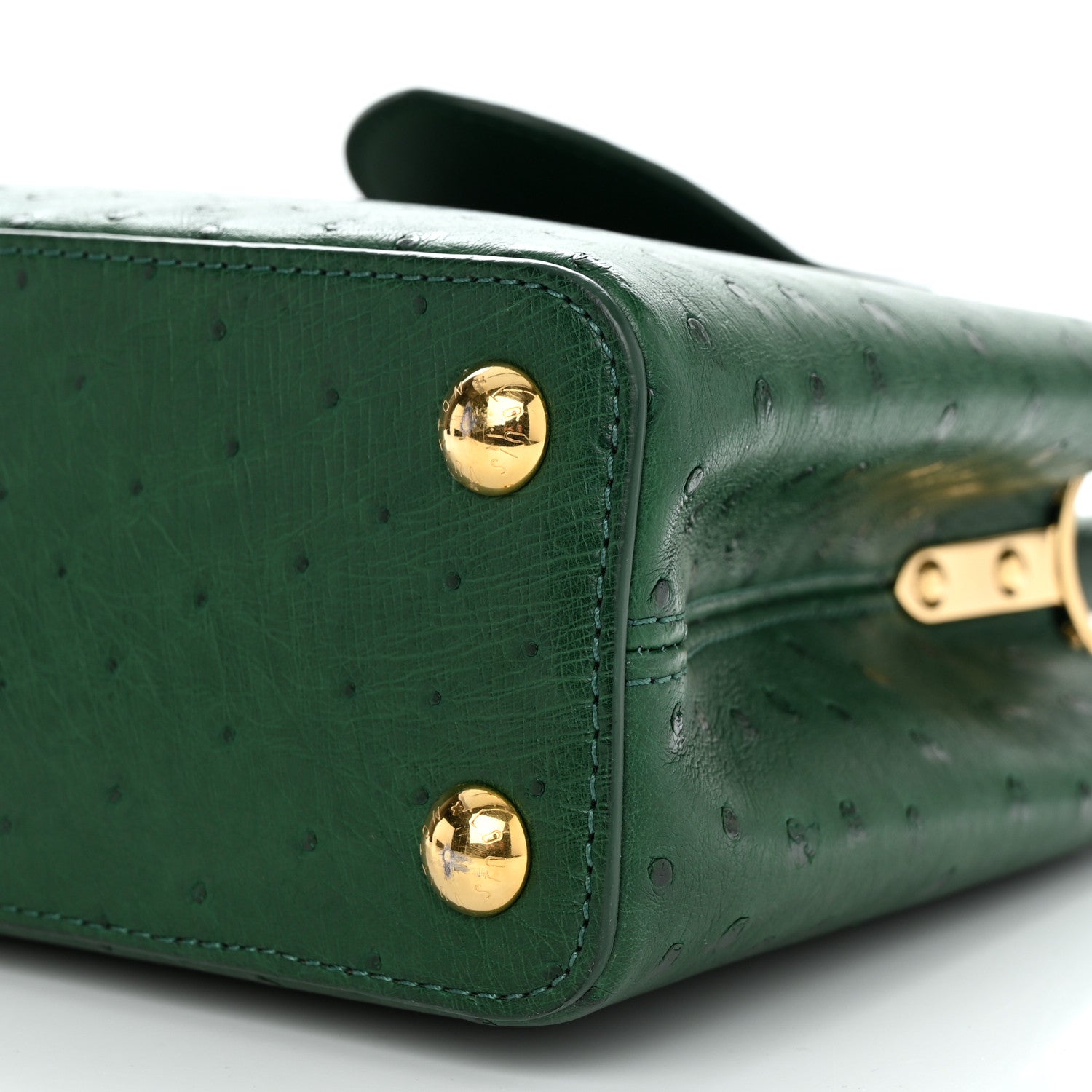 Louis Vuitton Ostrich Capucines BB Mint 9 of 9