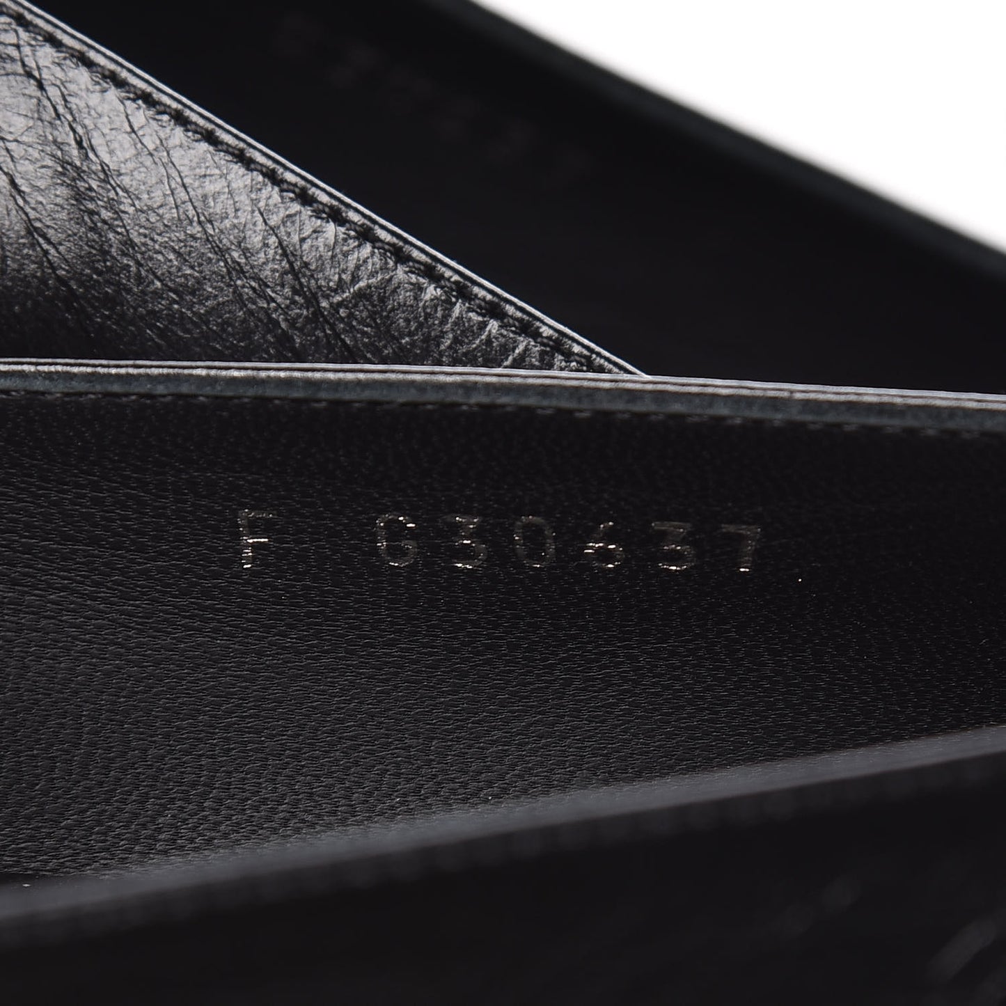 Lambskin CC Mocassin Loafers 37.5 Black