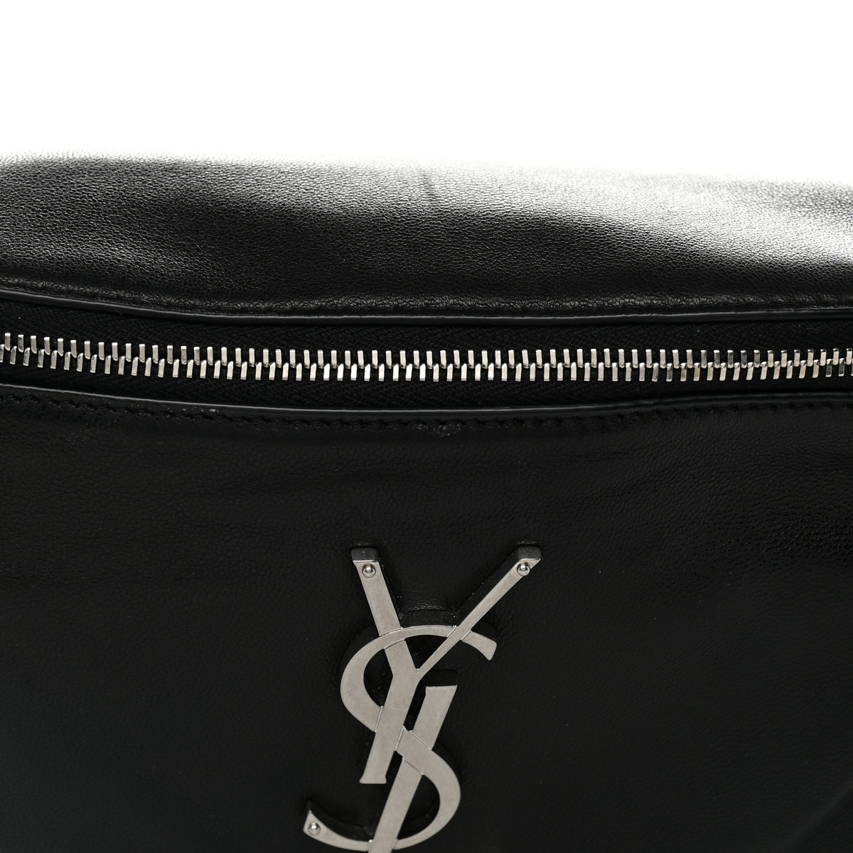 Lambskin Monogram Belt Bag Black