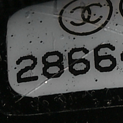 Chanel Aged Calfskin Quilted Medium Reissue Cosmetic Case So Black 7 of 7