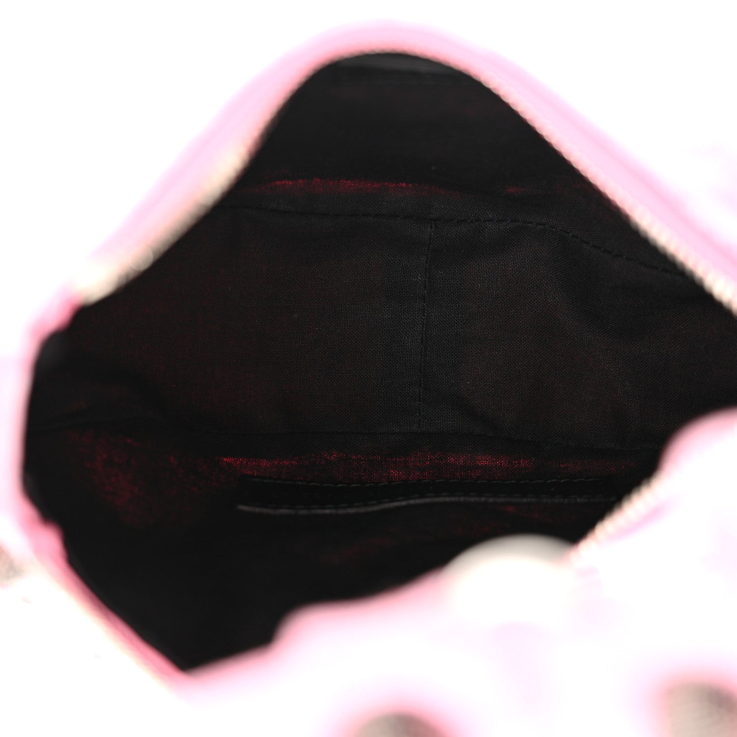 Balenciaga Denim BB Monogram Le Cagole Shoulder Bag XS Pink 6 of 11