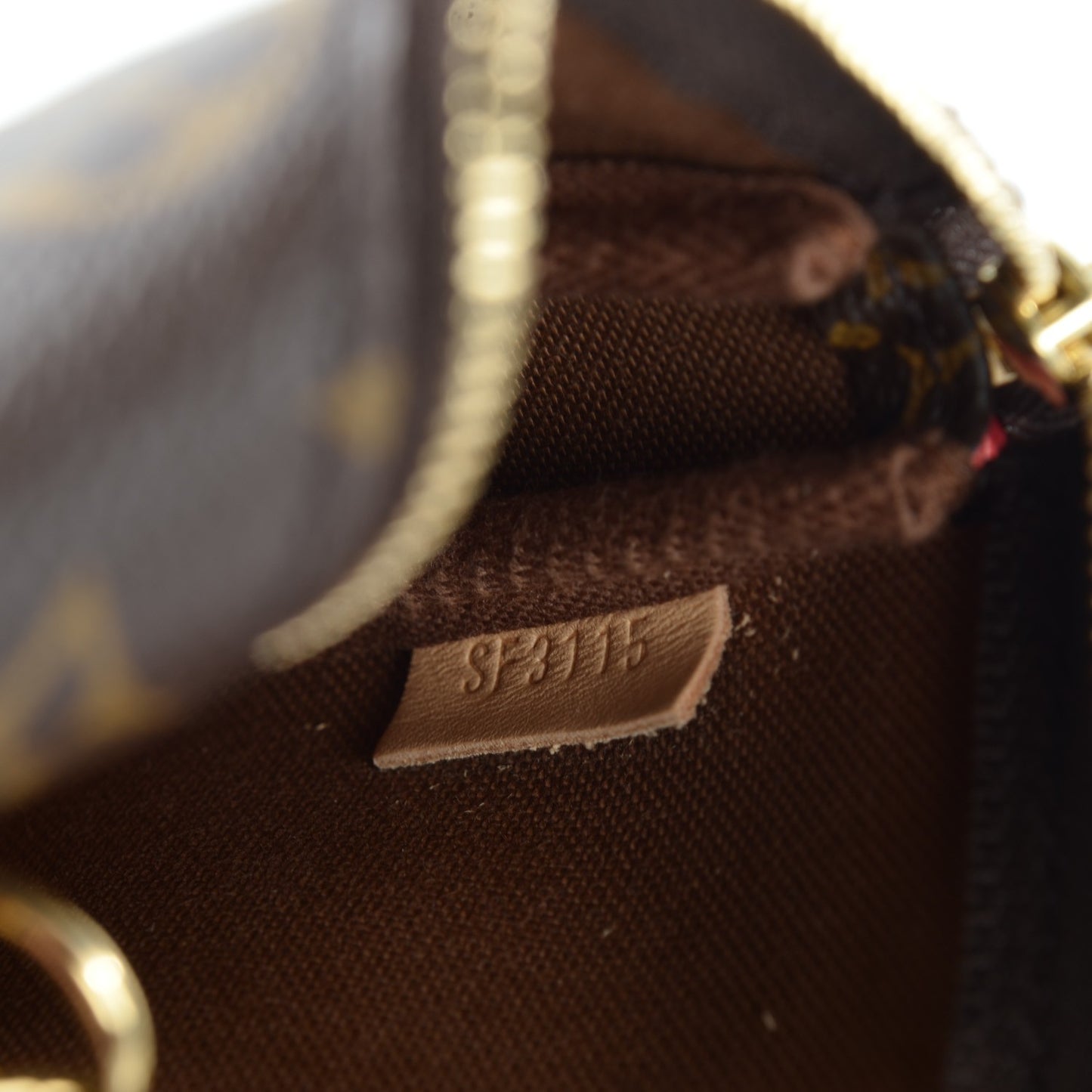 Monogram 2015 Christmas Animation Mini Pochette Accessories