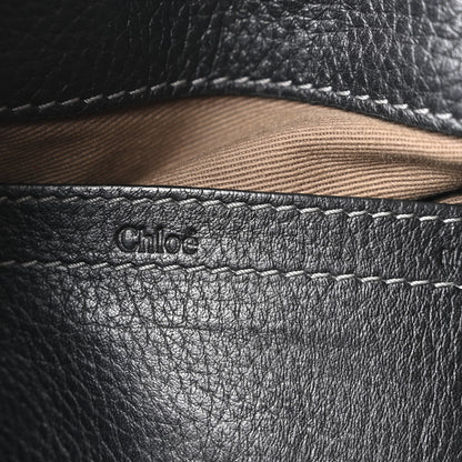 Chloe Grained Calfskin Medium Marcie Saddle Bag Black 6 of 10