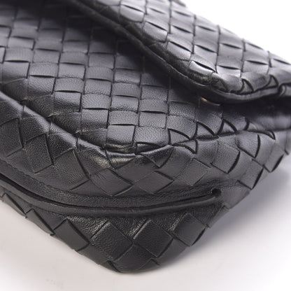 Bottega Veneta Nappa Intrecciato Mini Messenger Bag Black 9 of 9