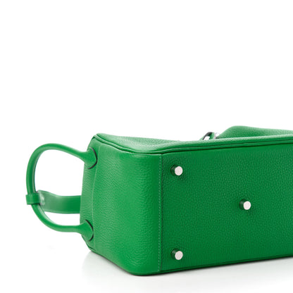 Hermes Taurillon Clemence Lindy 26 Bambou 8 of 11