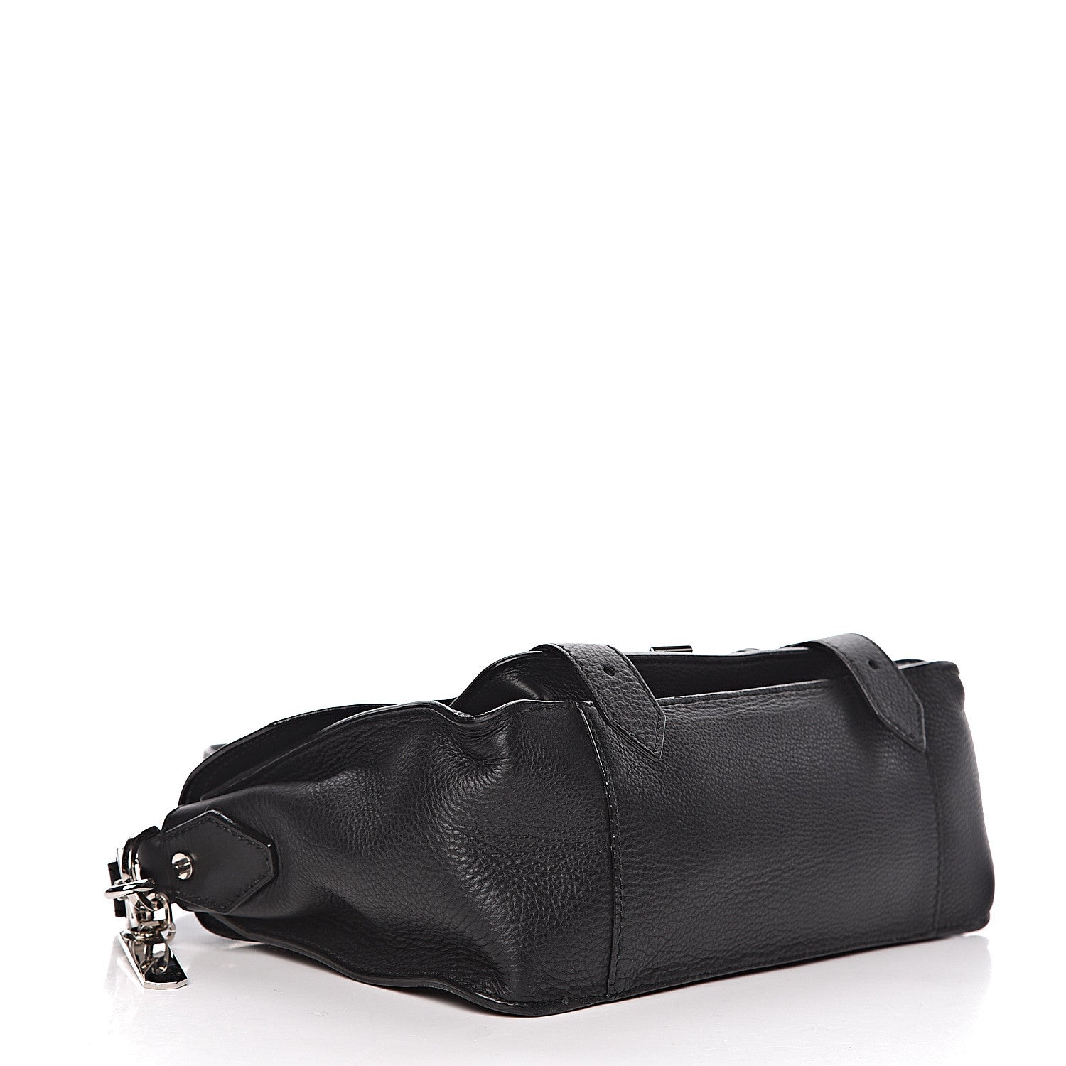 Proenza Schouler Grained Calfskin Tiny PS1 Satchel Black 4 of 13