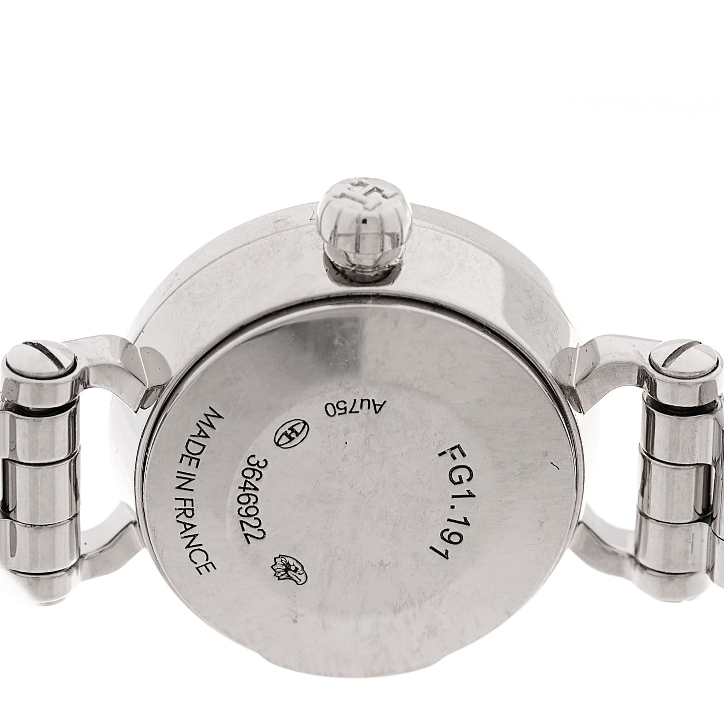 18K White Gold Diamond 16mm Faubourg Quartz Watch