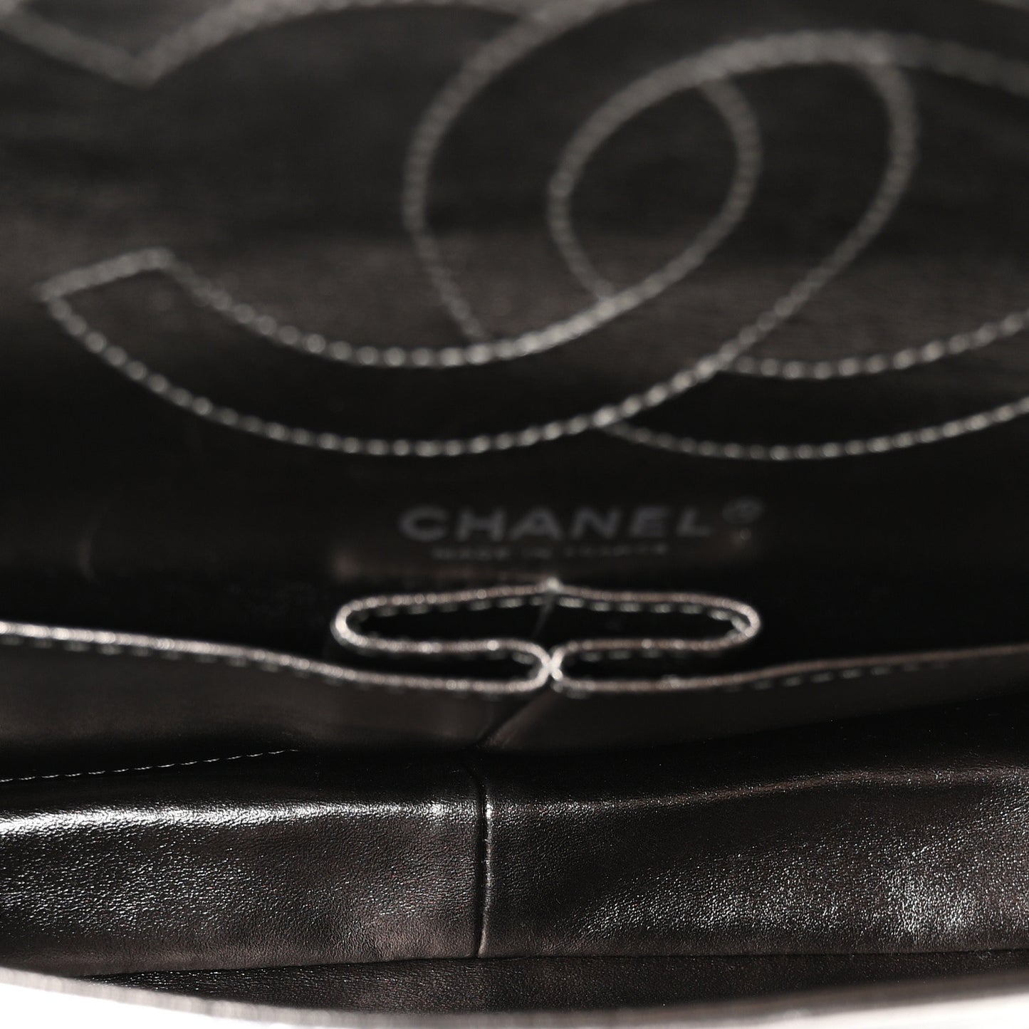 Metallic Aged Calfskin Quilted 2.55 Reissue 226 Flap Silver