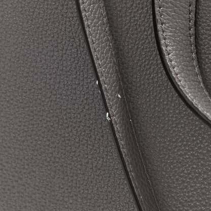Gucci Grainy Calfskin Medium Zumi Top Handle Bag Dusty Grey 11 of 13