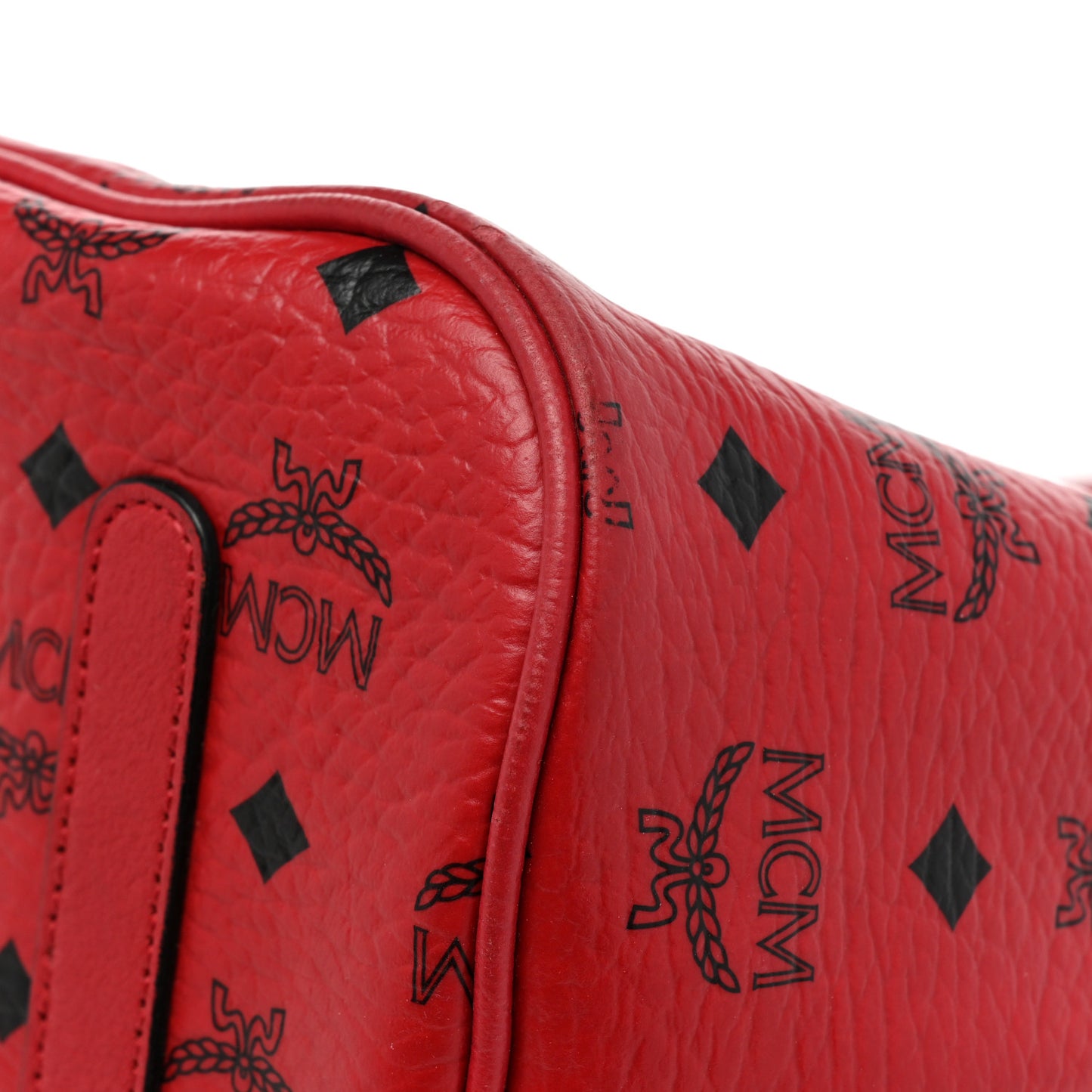 Visetos Large Liz Reversible Shopper Tote Ruby Red