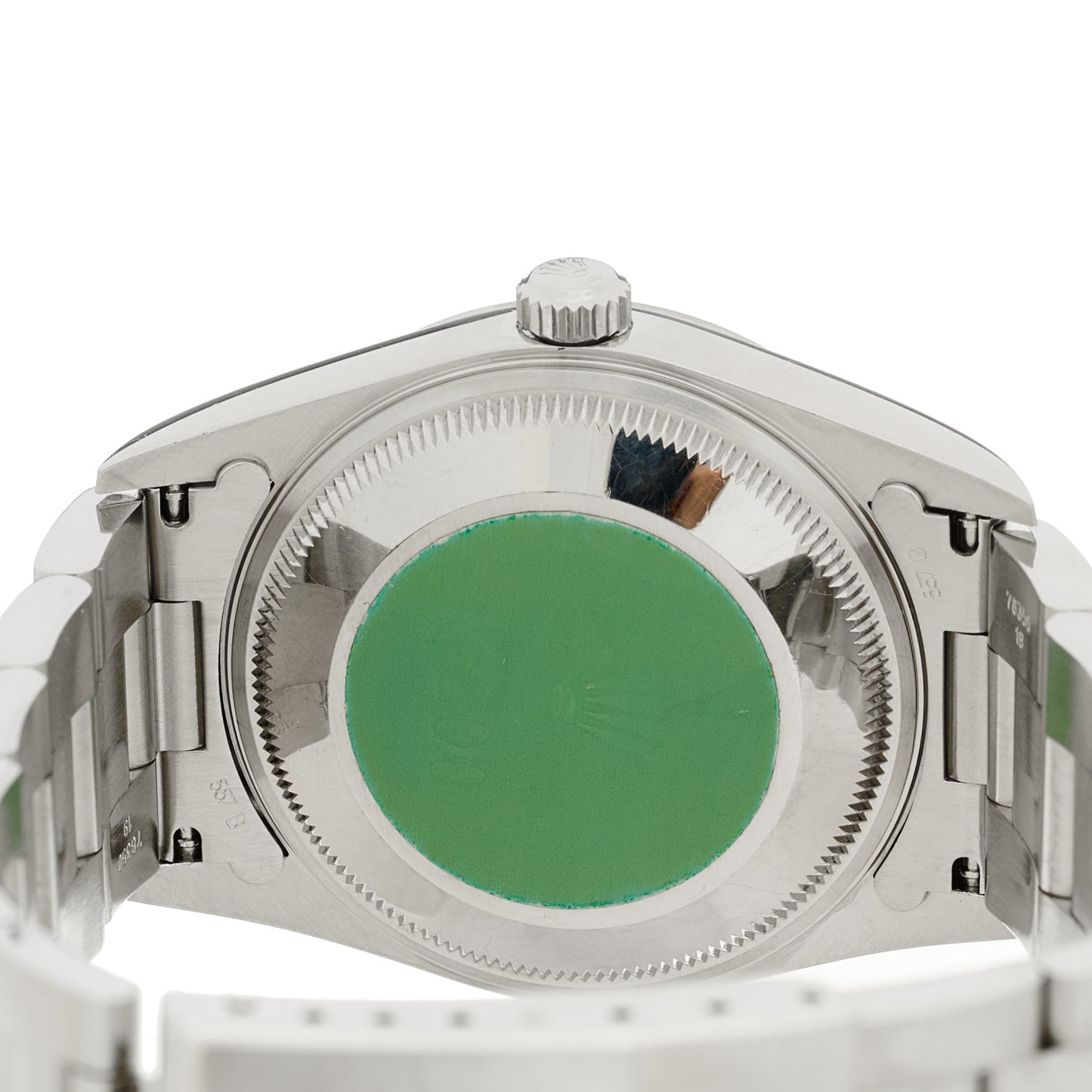 Stainless Steel 34mm Oyster Perpertual Date Watch Silver 15200