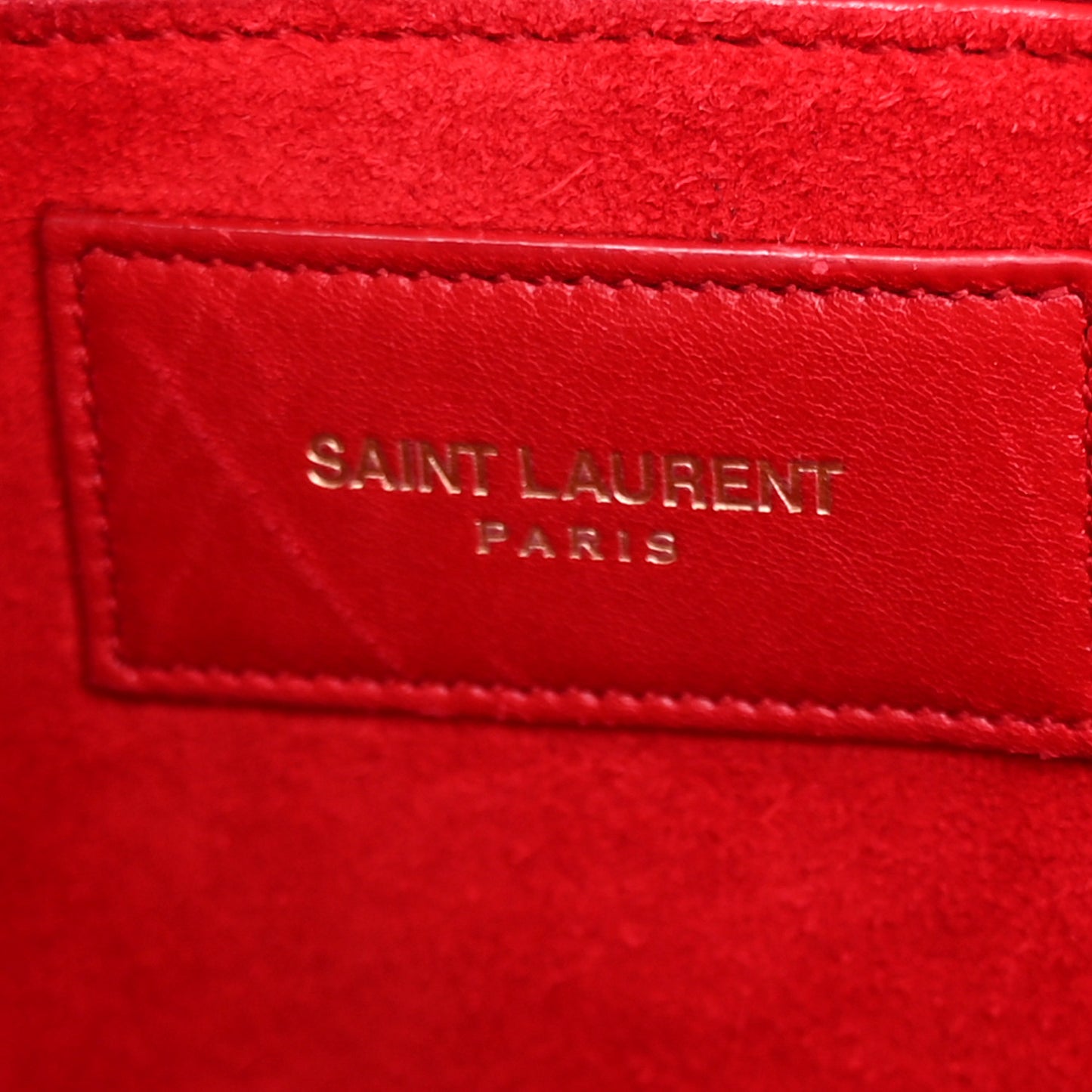 Calfskin Small Sac De Jour Lipstick Red