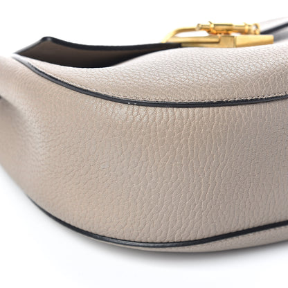 Chloe Grained Lambskin Drew Shoulder Bag Motty Grey 9 of 11