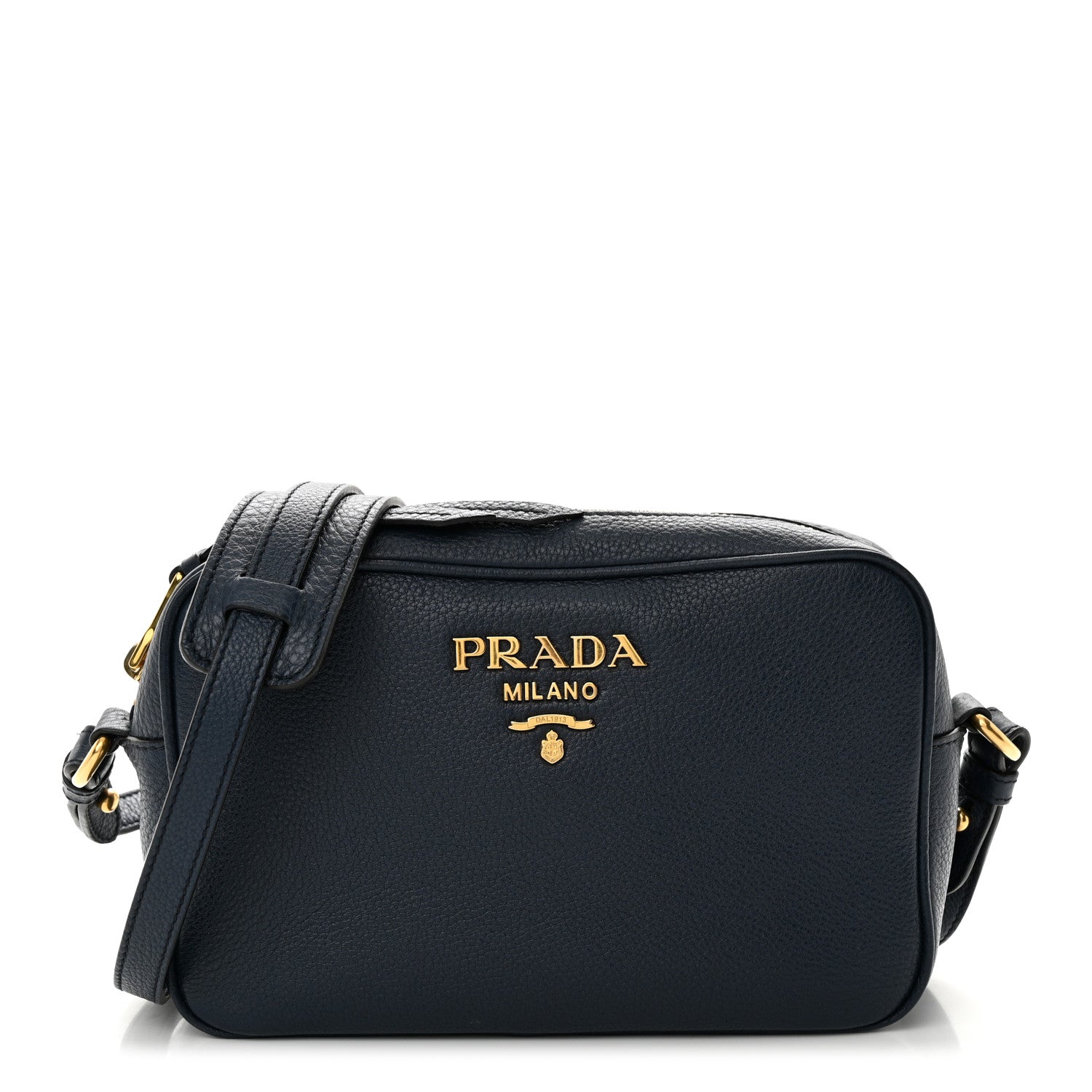 Prada Vitello Phenix Camera Bag Baltico 1 of 10