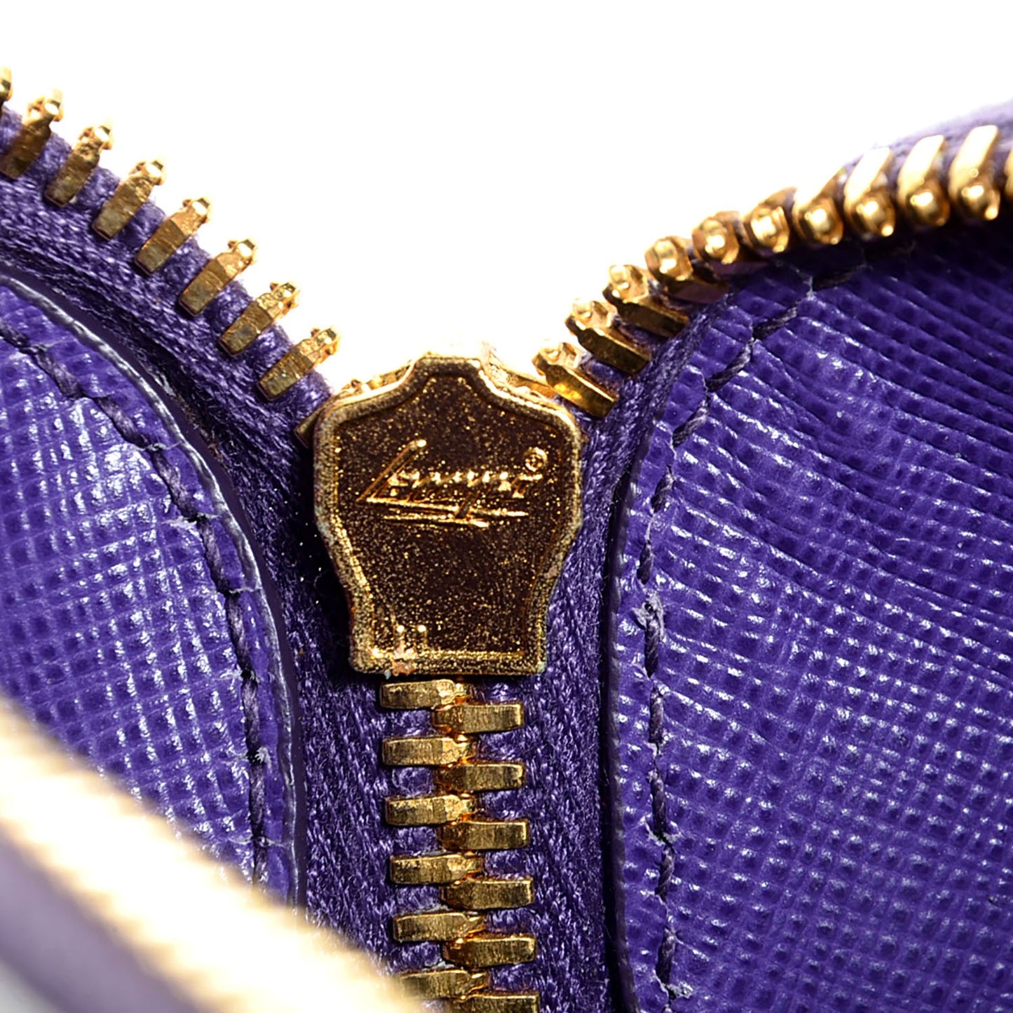 Saffiano Lux Mini Promenade Tote Viola