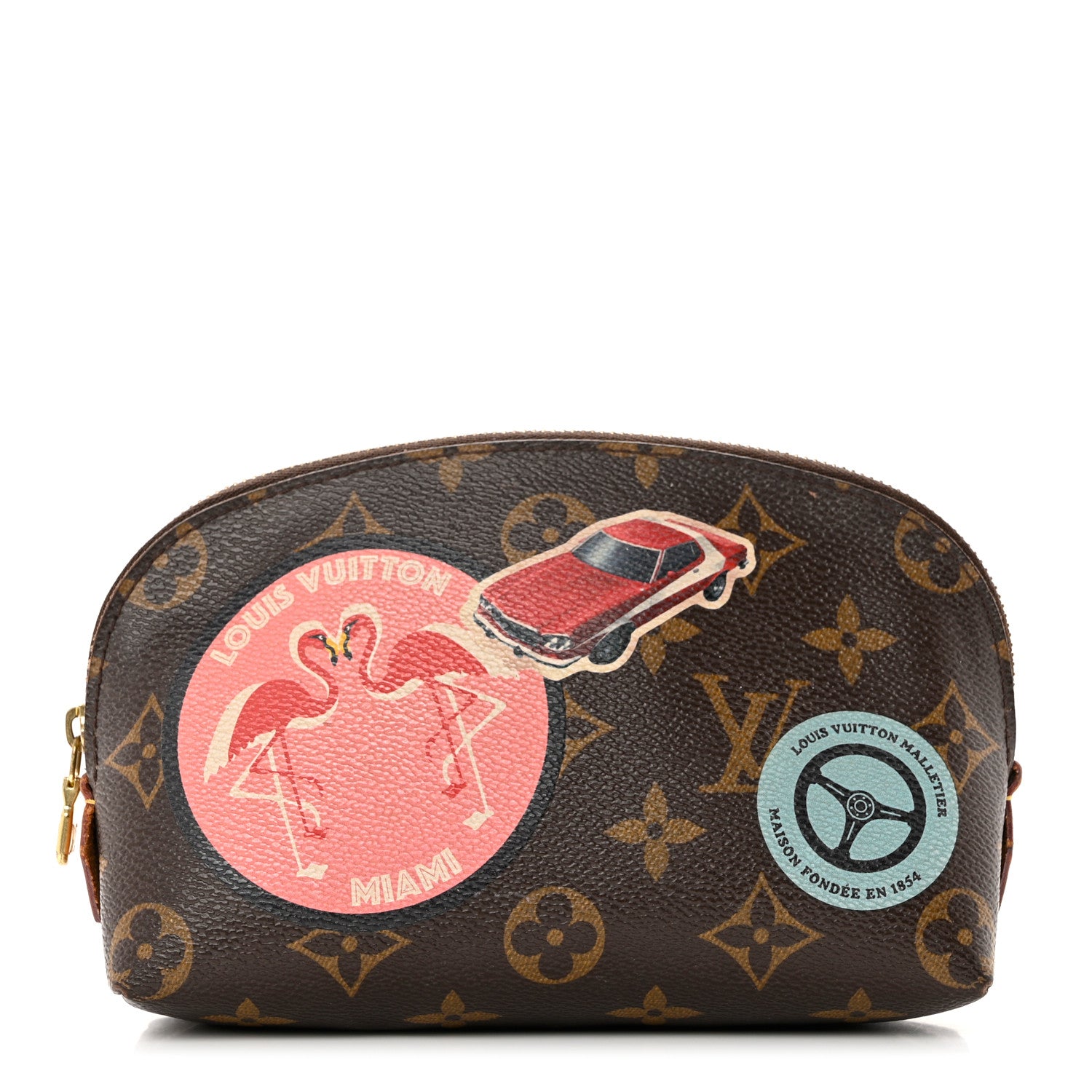 Louis Vuitton Monogram World Tour Cosmetic Pouch 1 of 7