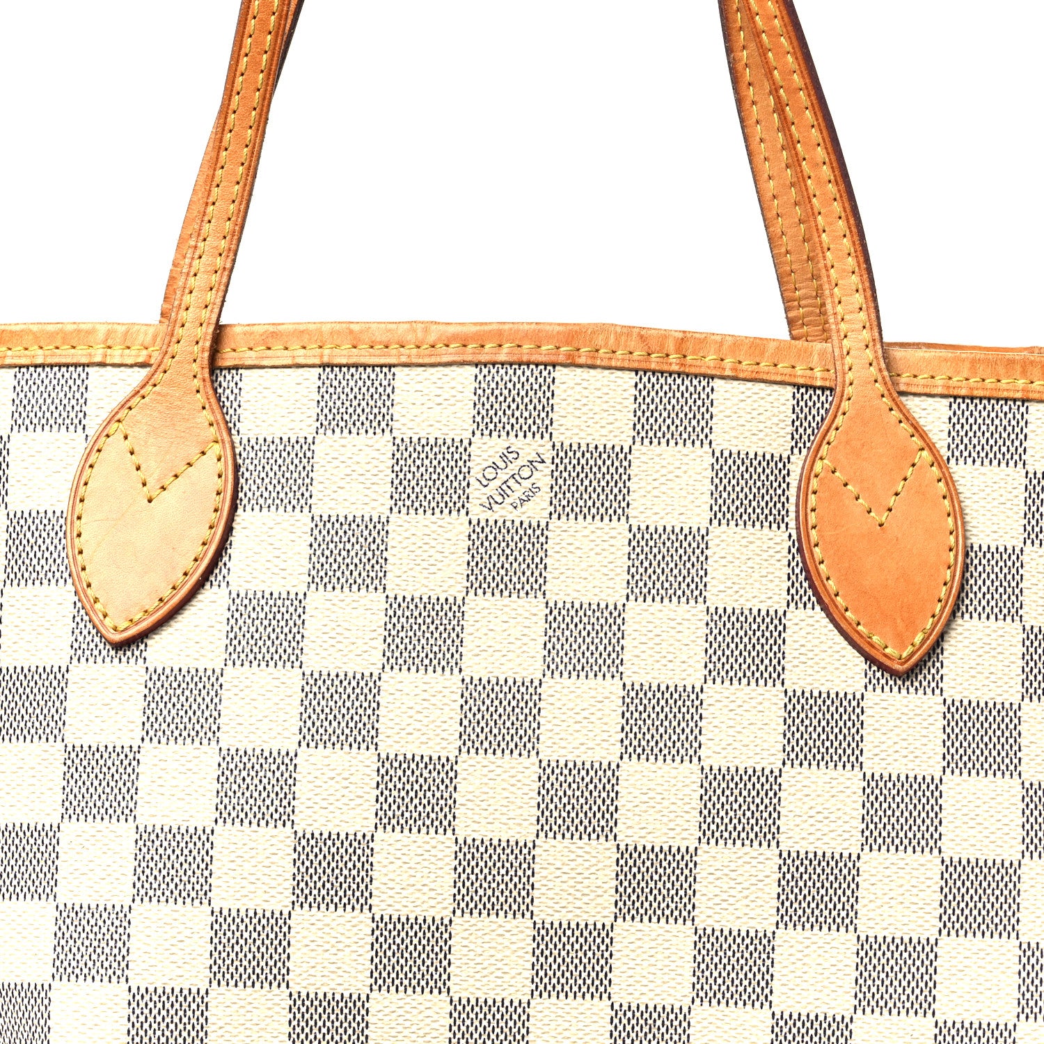 Louis Vuitton Damier Azur Neverfull PM 7 of 9