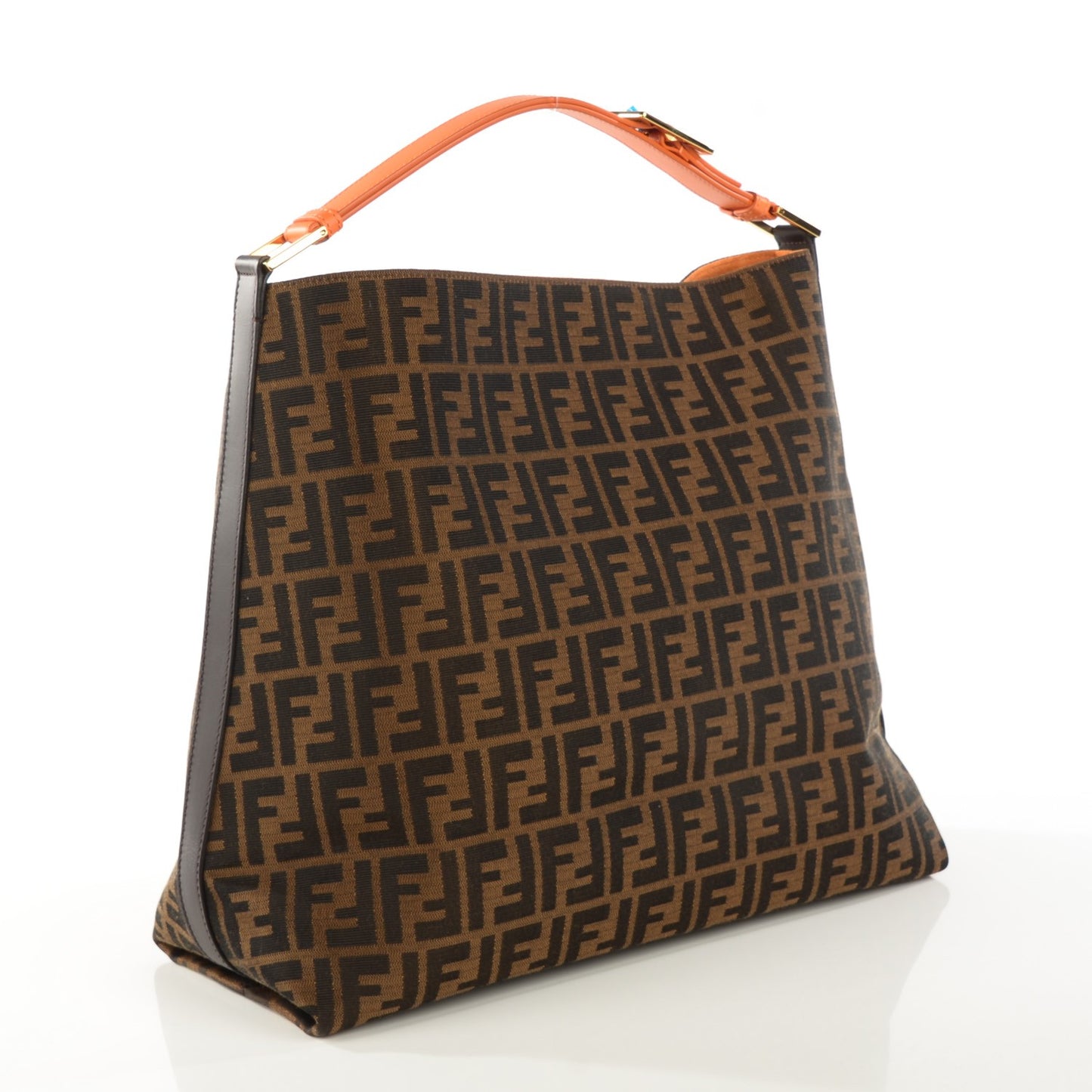 Zucca Large Hobo Tobacco Orange