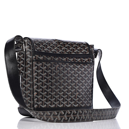 Goyard Chevron Grand Blue MM Black 3 of 19