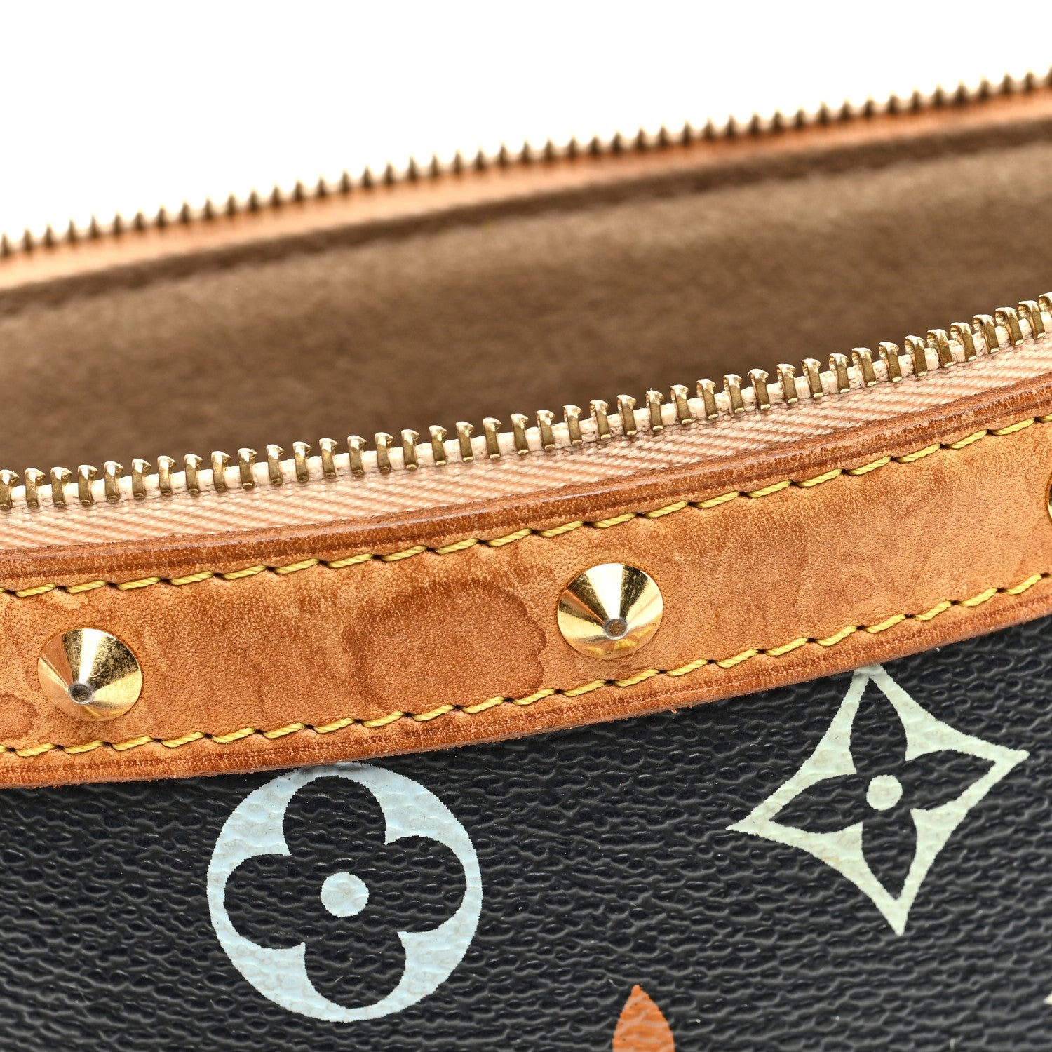 Louis Vuitton Monogram Multicolor Pochette Accessories Black 9 of 11