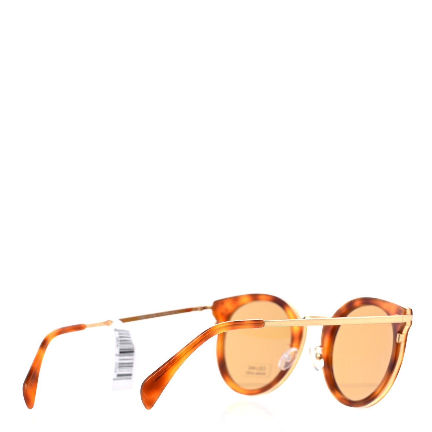 Celine Round Sunglasses CL40011U Havana Gold 4 of 6