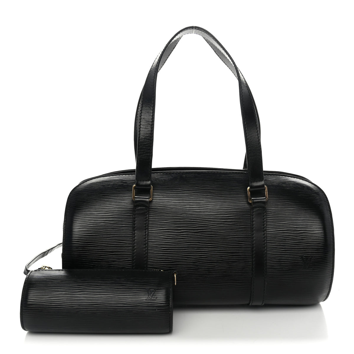 Louis Vuitton Epi Soufflot Black 3 of 11