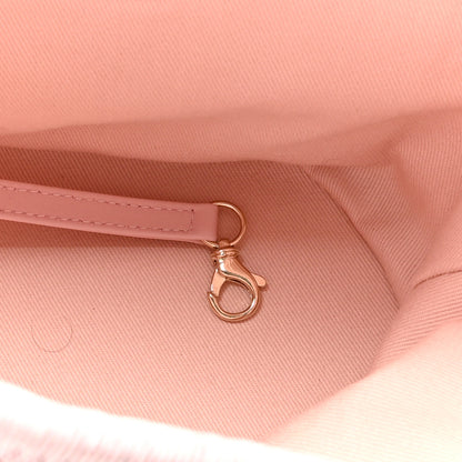 Chanel Lurex Boucle Deauville Drawstring Bucket Bag Pink 6 of 10