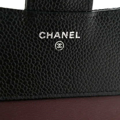 Chanel Caviar Quilted Compact Flap Wallet Black 6 of 9