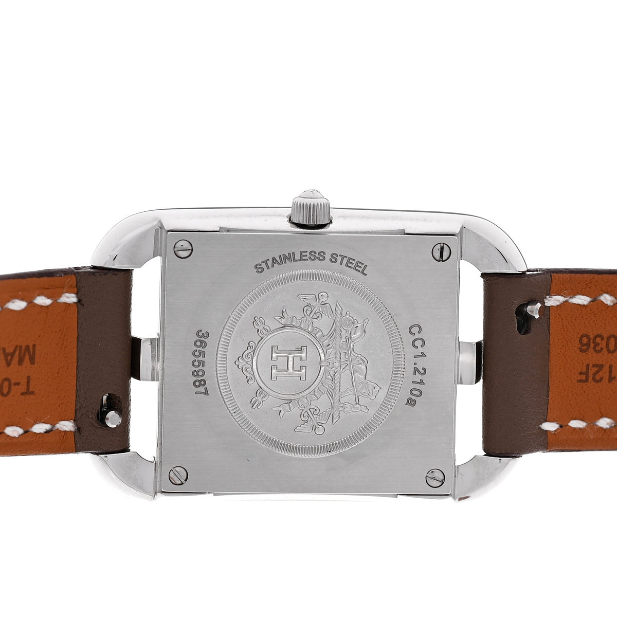 Stainless Steel Swift 23mm Cape Cod Double Tour Quartz Watch Etoupe