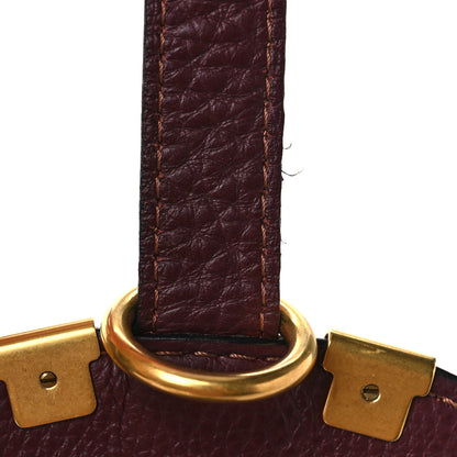 Chloe Calfskin Mini Marcie Round Crossbody Bag Wild Purple 9 of 9
