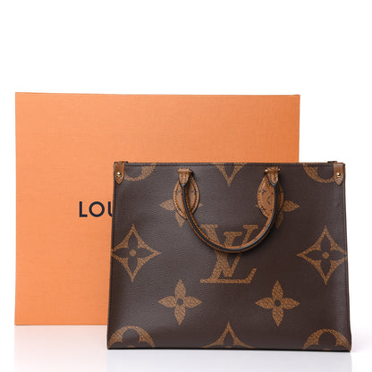 Louis Vuitton Reverse Monogram Giant Onthego MM 8 of 8