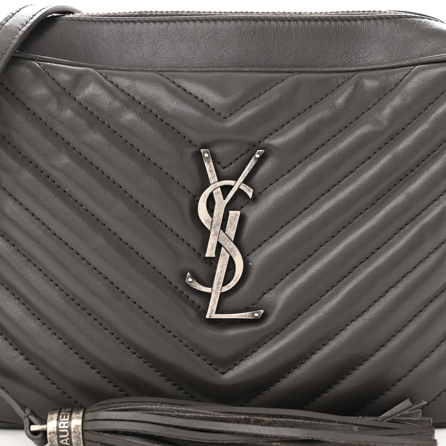 Calfskin Matelasse Monogram Lou Camera Bag Storm