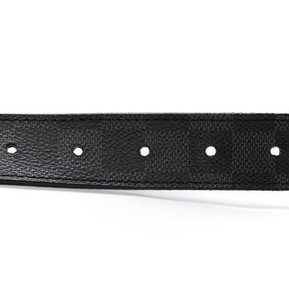 Louis Vuitton Damier Graphite 30mm Neogram LV Belt 85 34 3 of 8