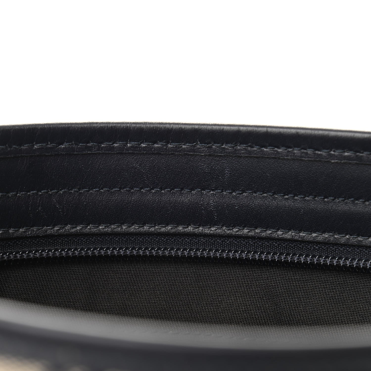 Gucci GG Supreme Monogram Web Flat Messenger Bag Navy 9 of 12