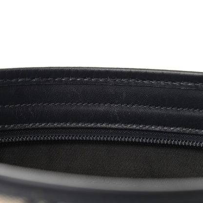 Gucci GG Supreme Monogram Web Flat Messenger Bag Navy 9 of 12