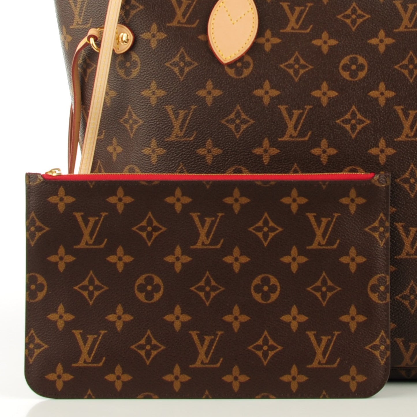 Monogram Neo Neverfull MM Cherry