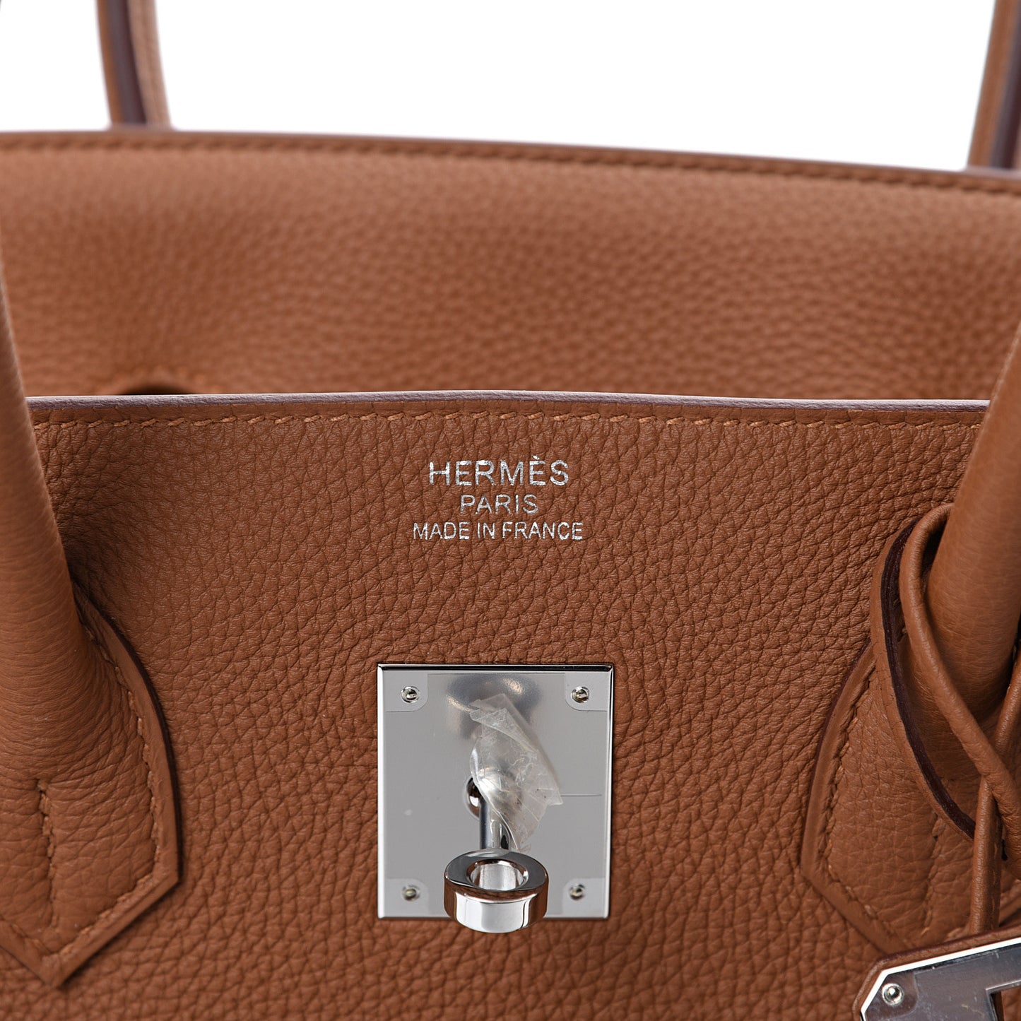 Togo Swift Officier Birkin 35 Gold Ambre